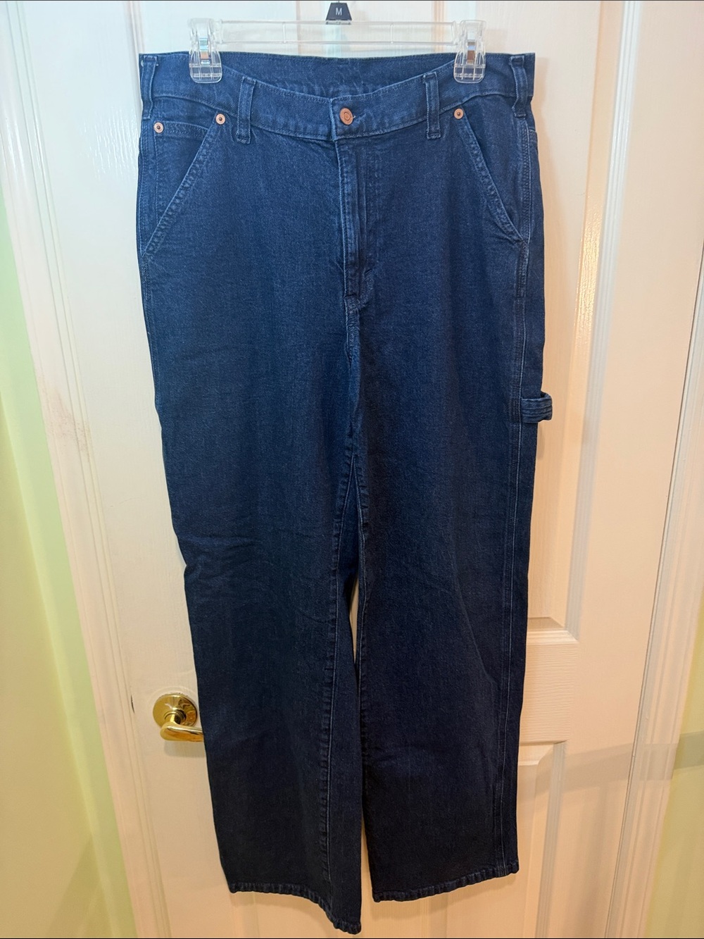 GAP Women's Dark Blue Relaxed Denim Jeans